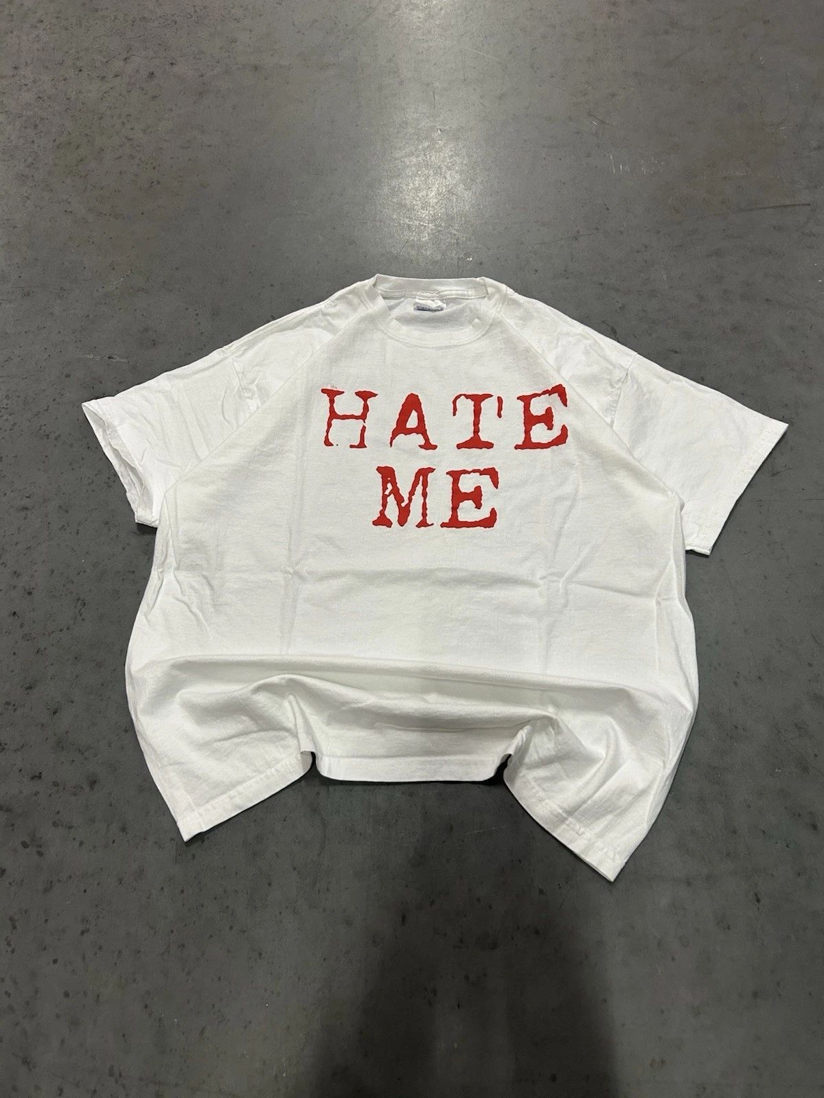 BLUE OCTOBER Vintage Band T-Shirt HATE ME Song Lyrics Alt Rock promo Tee RARE XL