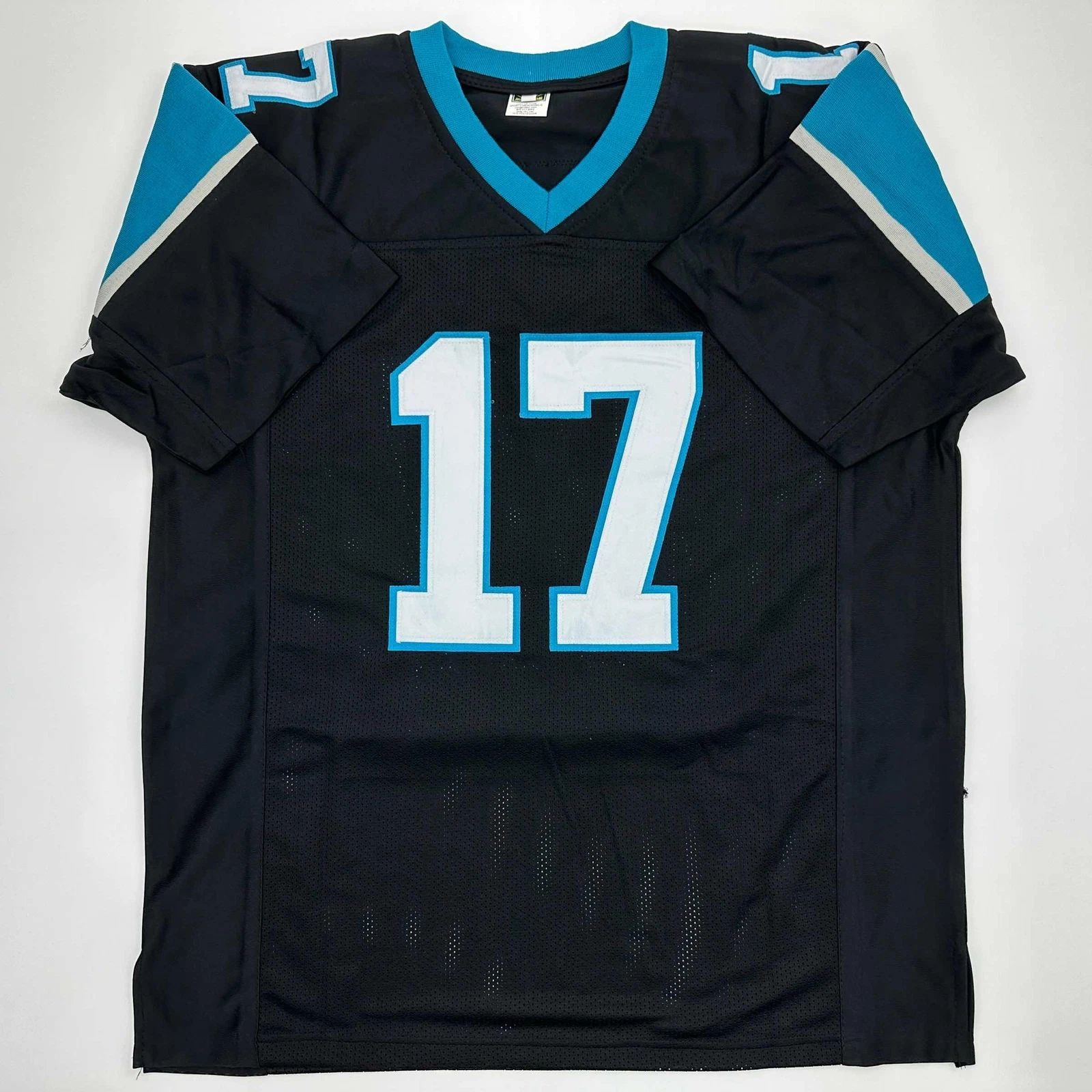 Jake Delhomme Carolina Black Reprint Jersey