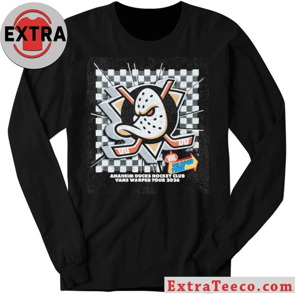Original Punk Rock Summer Camp Anaheim Ducks Hockey Club Vans Warped Tour 2026 Shirt