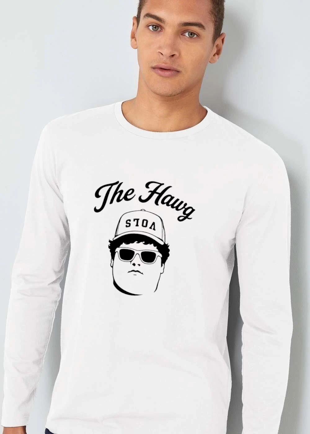 The Hawg Stoa Line Art Portrait Man Wearing Sunglasses shirt