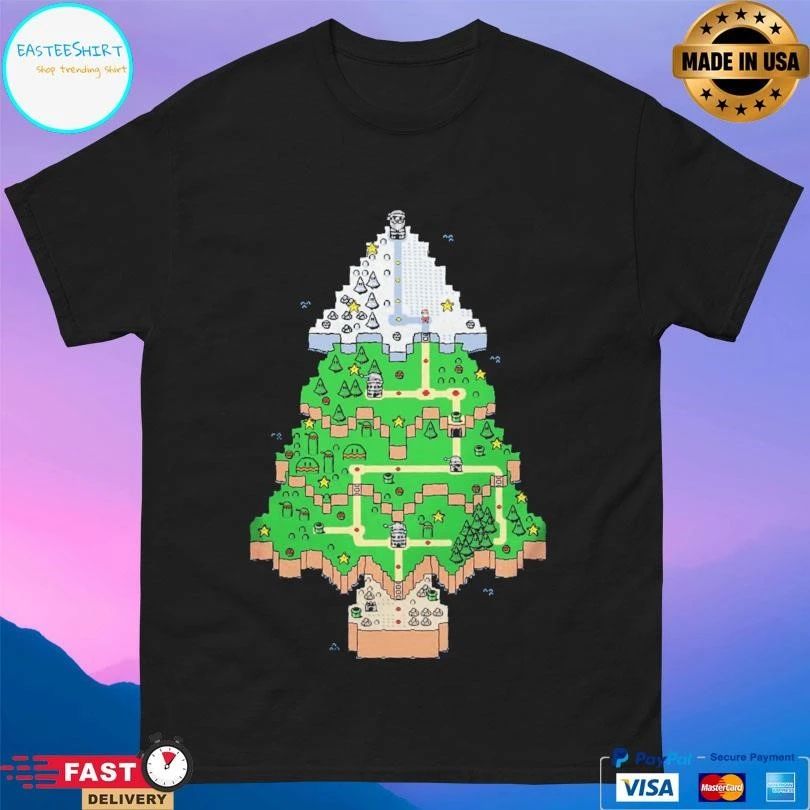 Super Christmas Map 2025 T-shirts