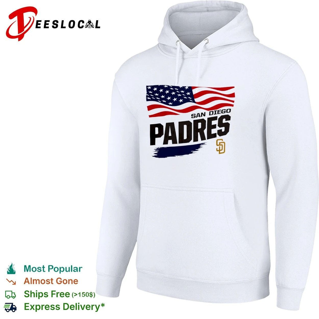 San Diego Padres American Flag Starter T-shirt