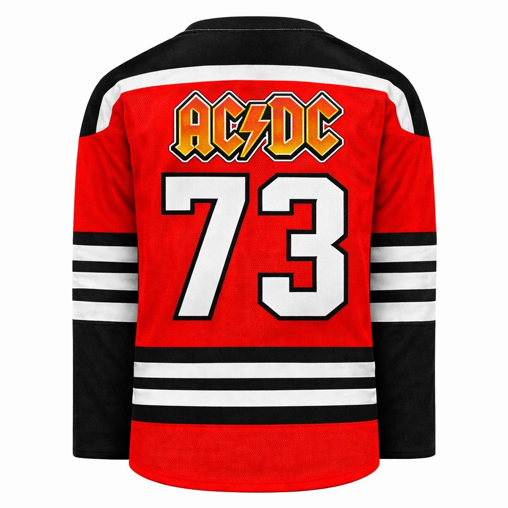 Vintage AC-DC 1973 Hockey Shirt