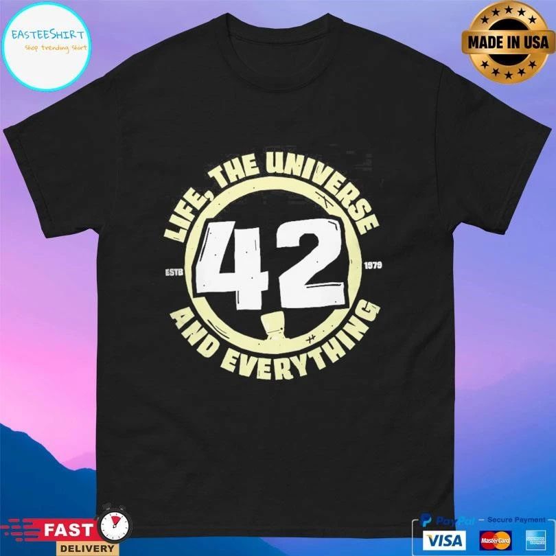 Deep Thought Life The Universe And Everything Estb 1979 T-shirts