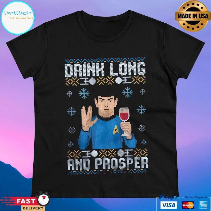 Drink Long And Prosper Christmas 2025 T-shirts