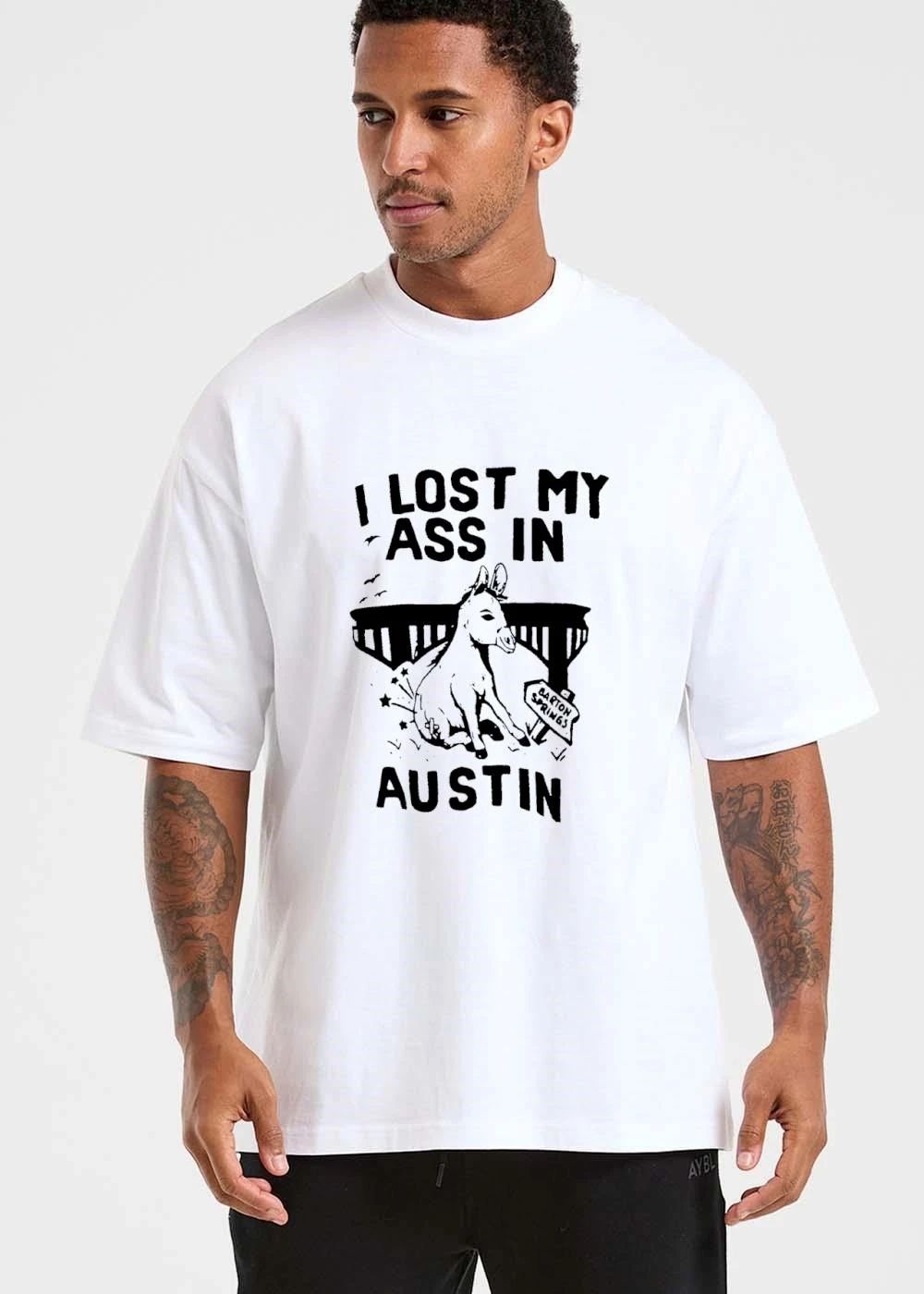 Funny I Lost My Ass In Austin Barton Springs Injured Donkey Bridge shirt