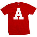 Custom Big Letter T-Shirt | Sports Fan Team Colors Cheer Crowd Large Font Text