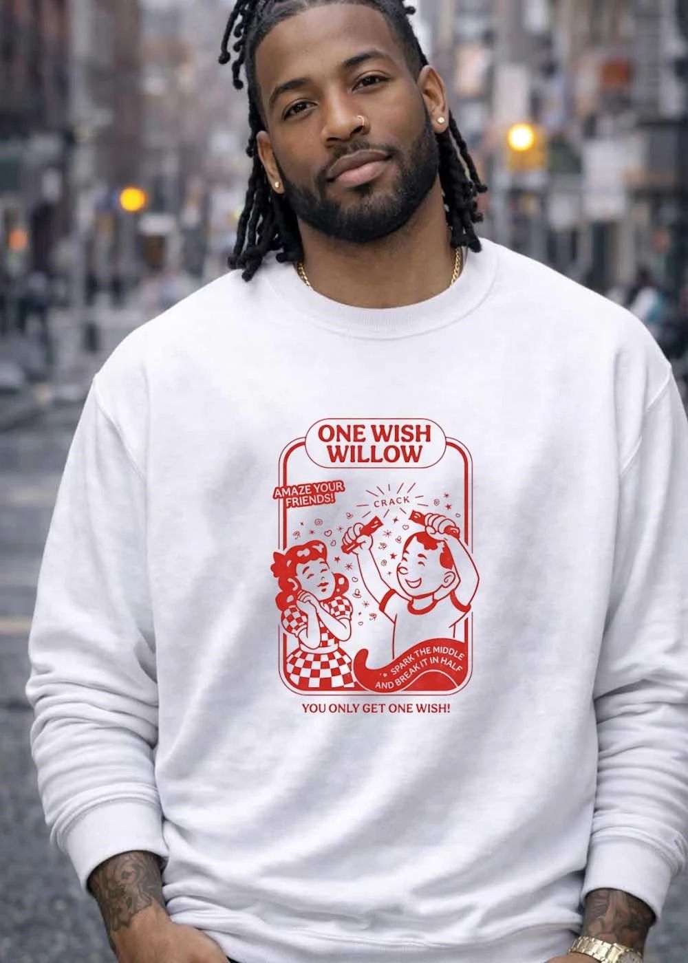 One Wish Willow Amaze Your Friends Spark the Middle and Break It in Half shirt