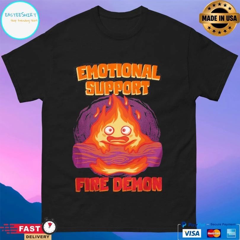 Emotional Support Fire Demon T-shirts