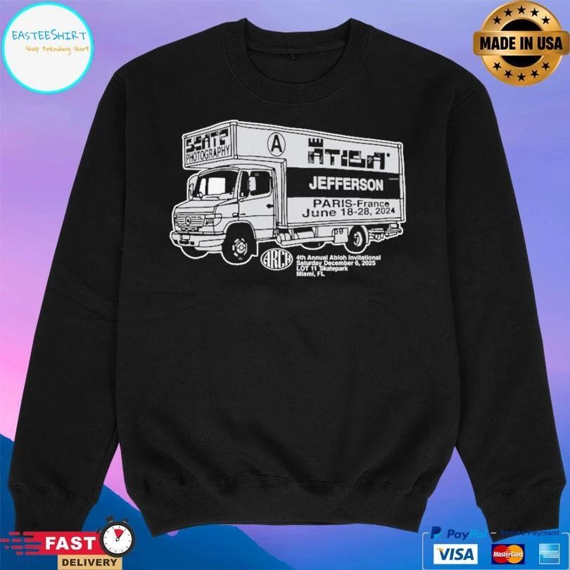 Atiba Jefferson Paris France June 18-28 2024 CJ X Arch Traslochi T-shirts