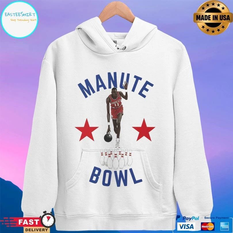 Manute Bol Manute Bowl Philadelphia 76ers T-shirts