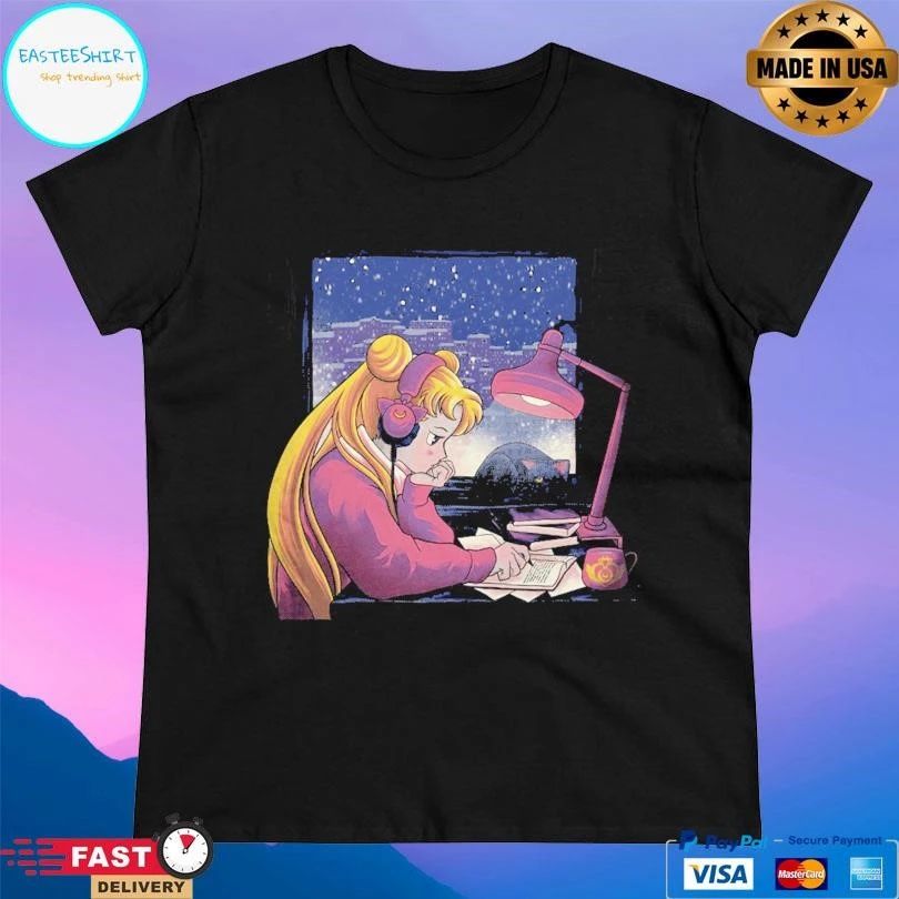Lofi Moon Girl Sailor Moon T-shirts