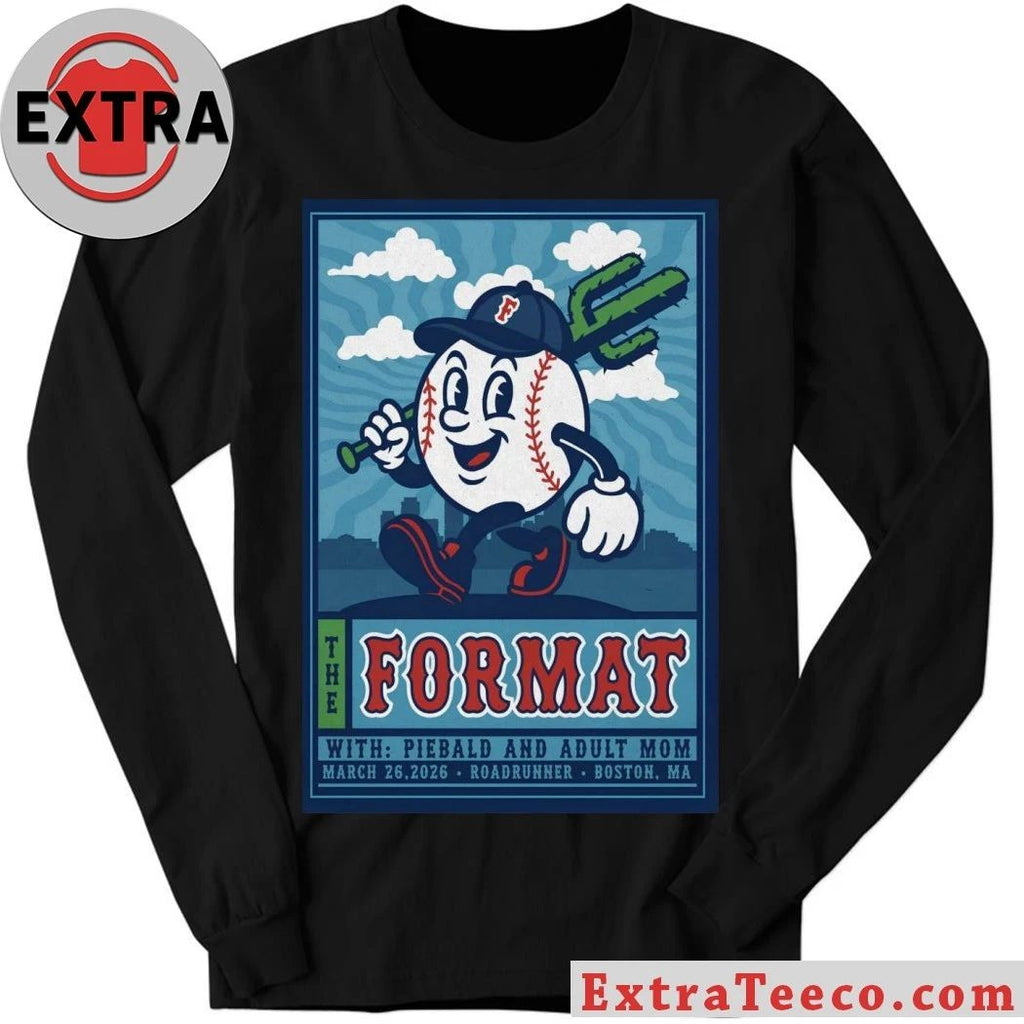 The Format March 26 2026 Roadrunner Boston MA Poster Shirt