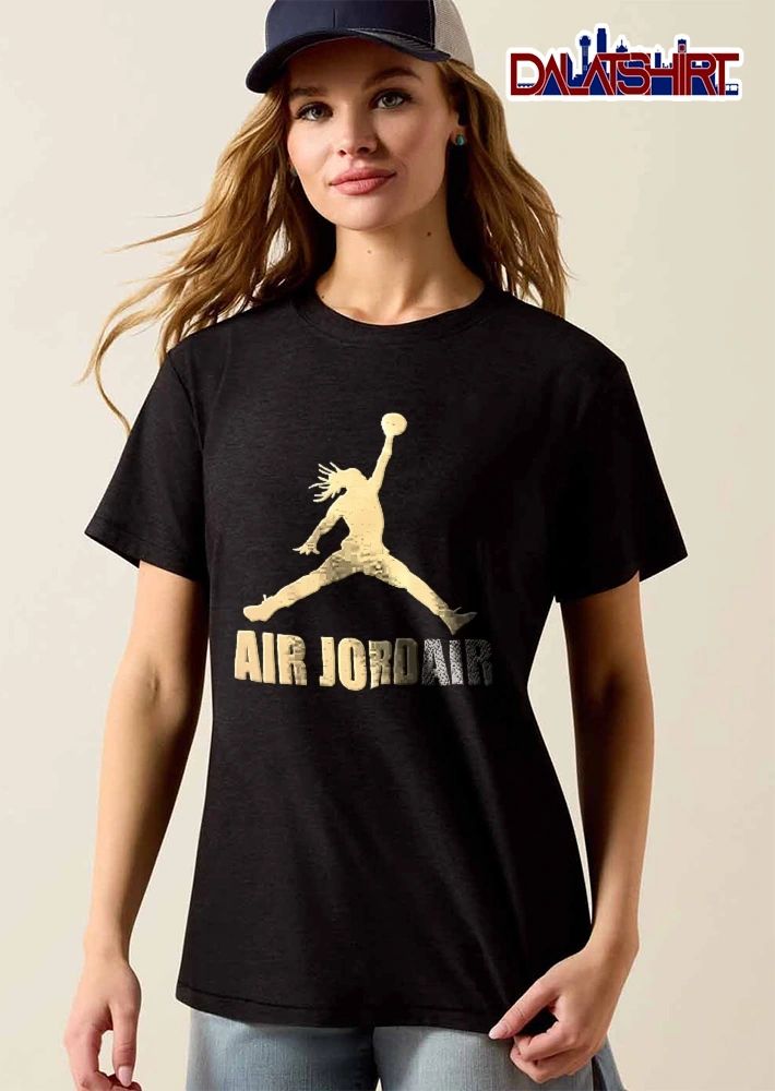AIR Jordair Silhouette Jumpman Dreadlocks Basketball Elephant Print Stencil shirt