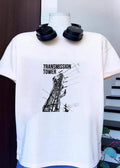 Industrial Electrical Art Transmission Tower T-Shirt