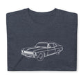 Softstyle T-Shirt For Chevrolet Chevy Nova 1972 Car Owners Birthday Gift