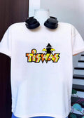 Tiswas TV Show Logo Pie Thrower Fan shirt