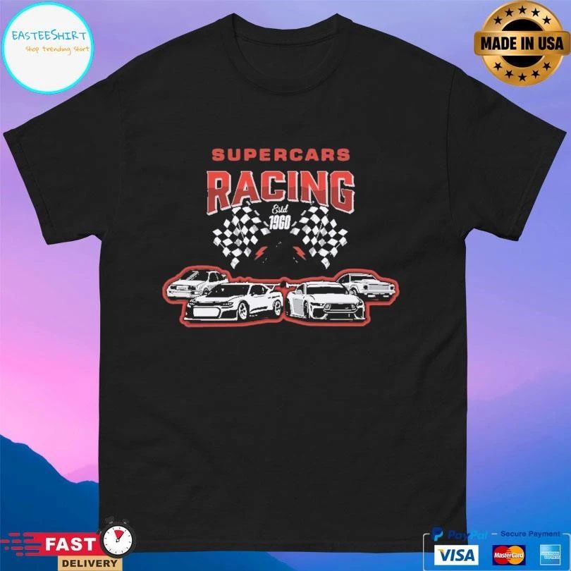 Supercars Racing Estd 1960 T-shirts