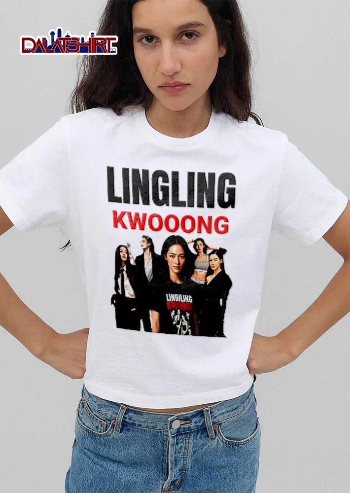 Lingling Kwooong Kwong Bootleg Photo Collage Various Poses shirt