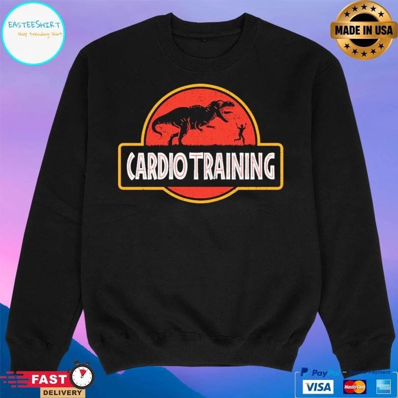 Cardio Training Dinosaur T-shirts