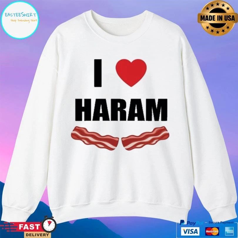 Dr Gumnaam I Love Haram Bacon T-shirts