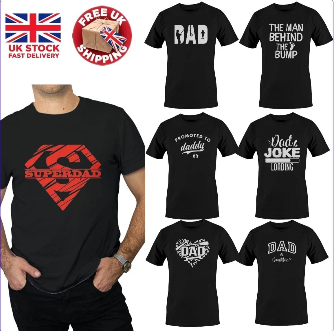 Father's Day T-Shirt Birthday Funny Novelty Joke Shirt Tee Gift For Him S-5XL
