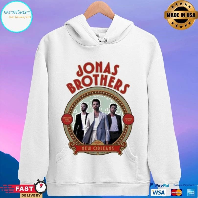 Jonas Brothers Smoothie King Center New Orleans La Dec 6 2025 T-shirts