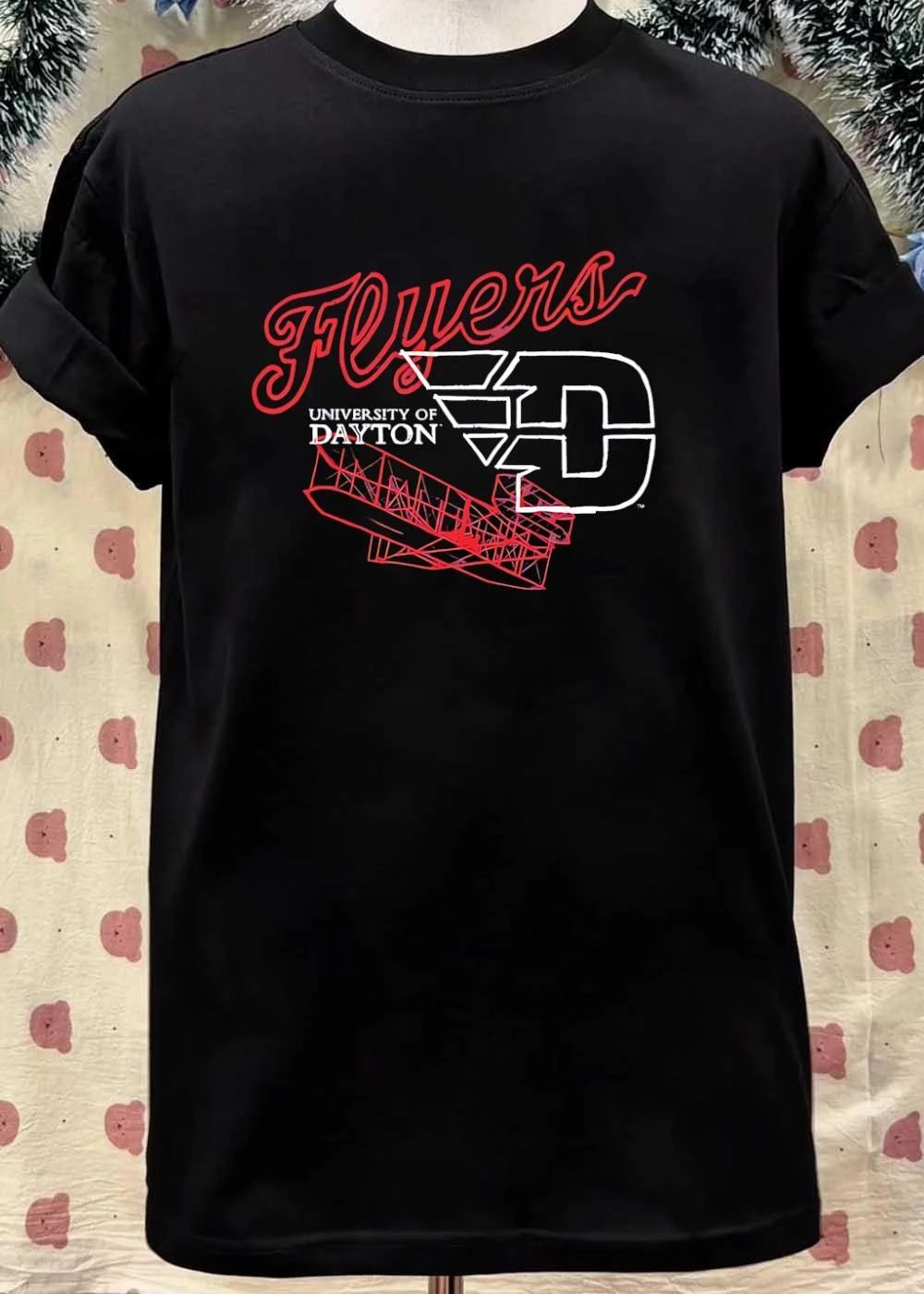 University of Dayton Flyers Airplane Logo T-Shirt