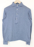 Suitsupply T-Shirt Uomo 39/40/15.5 Extra Slim Fit Blu Polo In Cotone Puro