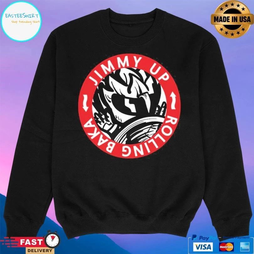 Jimmy Up Rolling Baka Logo T-shirts