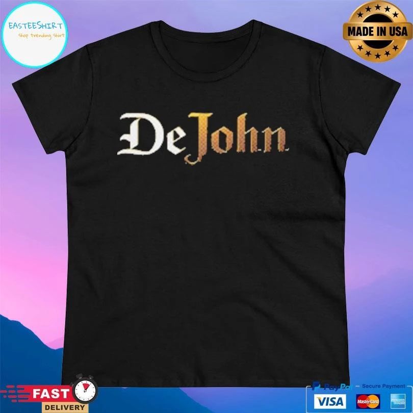 DeJohn Front Logo T-shirts