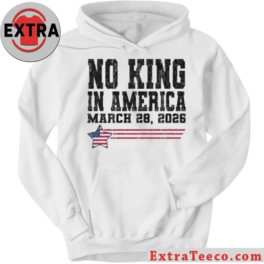 Original Retro No Kings In America Since 1776 Anti-Trump March 28 2026 T-Shirt