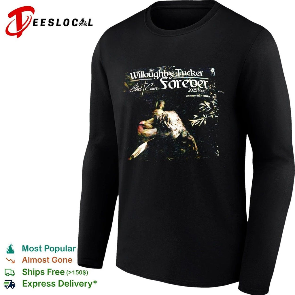 The Willoughby Tucker Forever 2025 Tour Ethel Cain with Support from 9million T-shirt