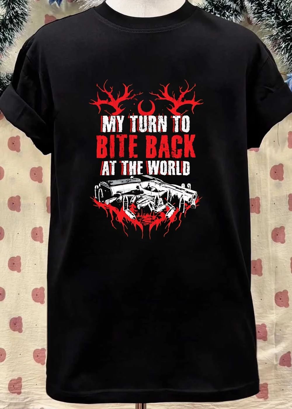 Weapon Apparel My Turn to Bite Back at the World T-Shirt