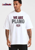 We Are Plano Growling Maroon White Wildcat Head Mascot Logo shirt
