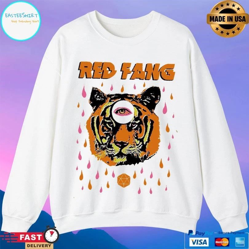 Red Fang Psychic Tiger T-shirts