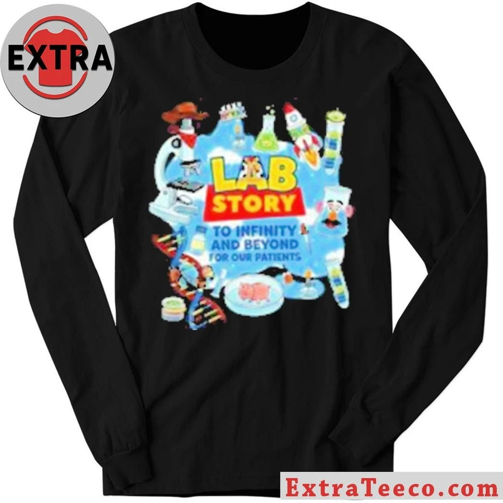 Lab Week 2026 Lab Story To Infinity And Beyond For Our Patients Shirt