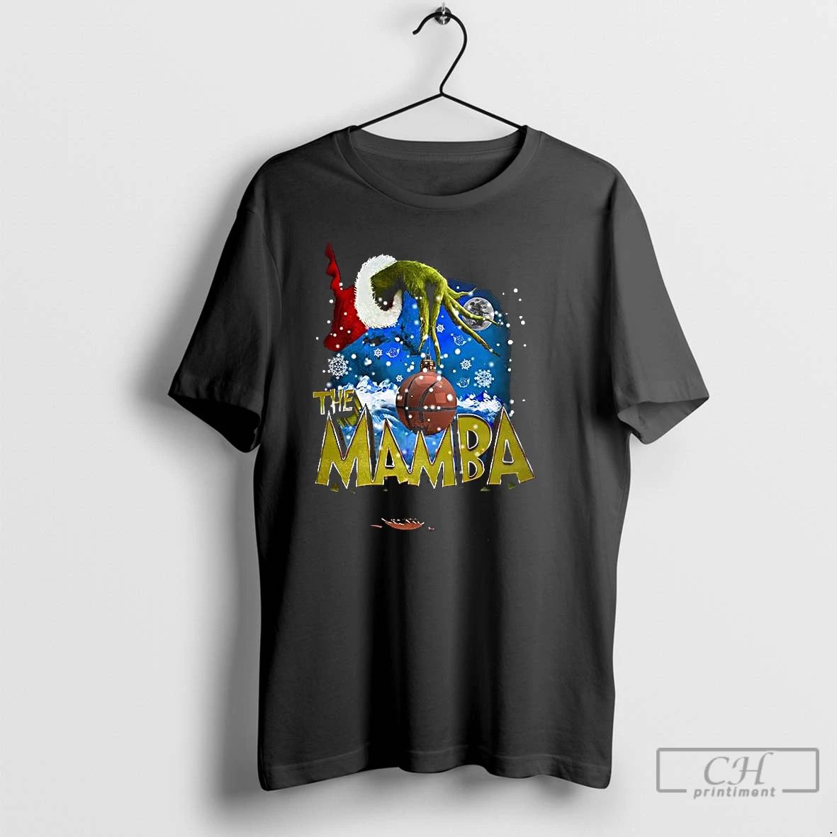 Premium The Mamba X Grinch Hand Bauble Basketball Christmas T Shirts