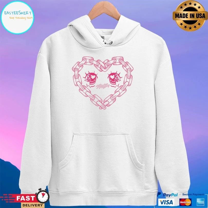 Kawaii Eyes Heart T-shirts