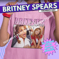 Britney Spears Retro Shirt - Gildan 2000 Cotton Unisex Oversized Tee