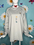 Carhartt FR  2112 Cat 2 Flame Resistant Long Sleeve Tee Shirt SZ M GRAY NWI
