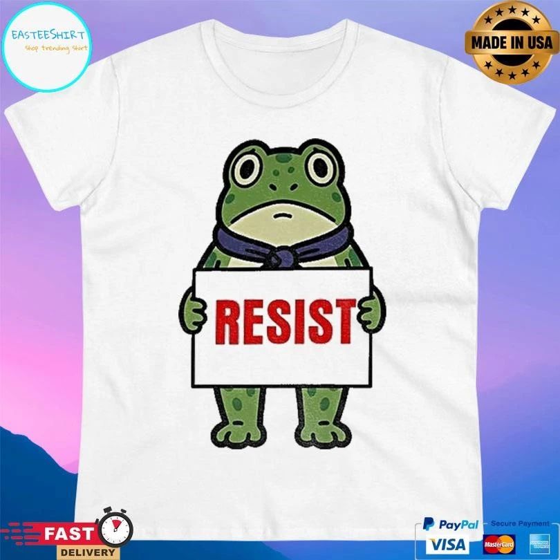 Portland Frog Rage Against Resist Anti Fascist Trump Democracy Antifa 2025 T-shirts