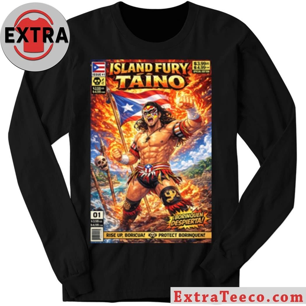 Taino Comic Book Cover Shirt
