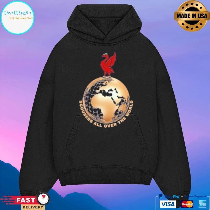 Scousers All Over The World Liverpool Fc T-shirts