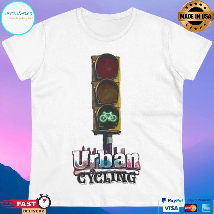 Urban Cycling Traffic Light T-shirts