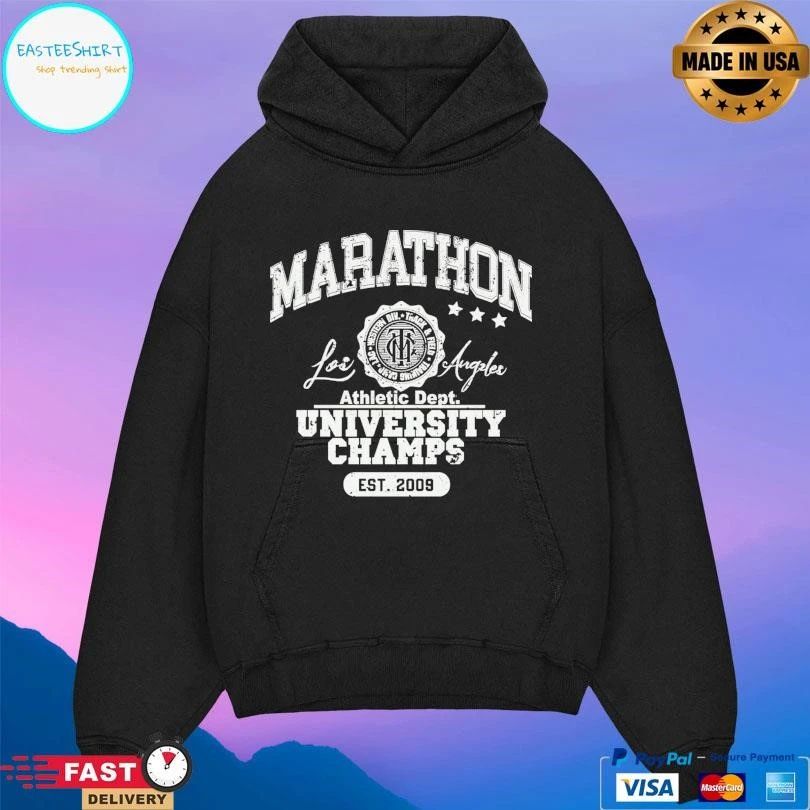 Marathon Los Angeles Athletic Dept University Champs Est 2009 T-shirts