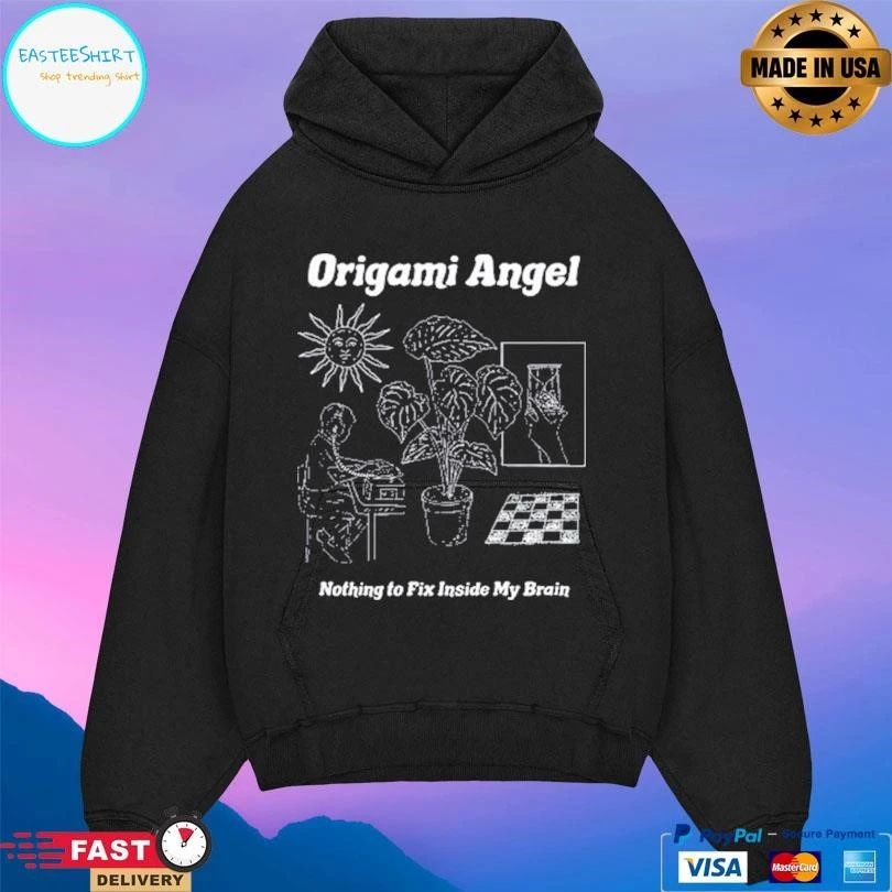 Origami Angel Nothing To Fix Inside My Brain T-shirts
