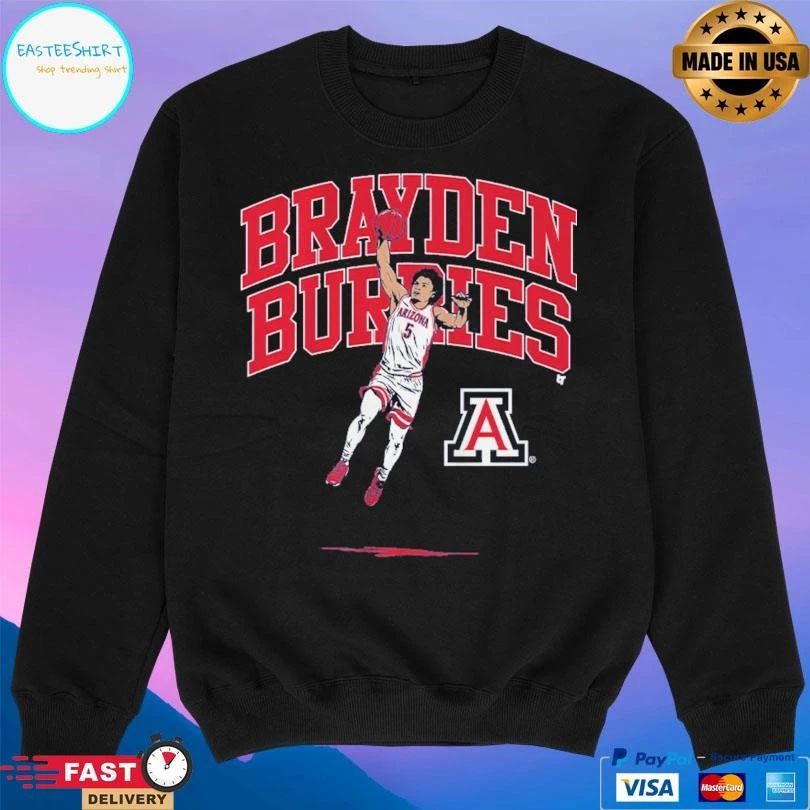 Arizona Wildcats Men’s Basketball Air Brayden Burries T-shirts
