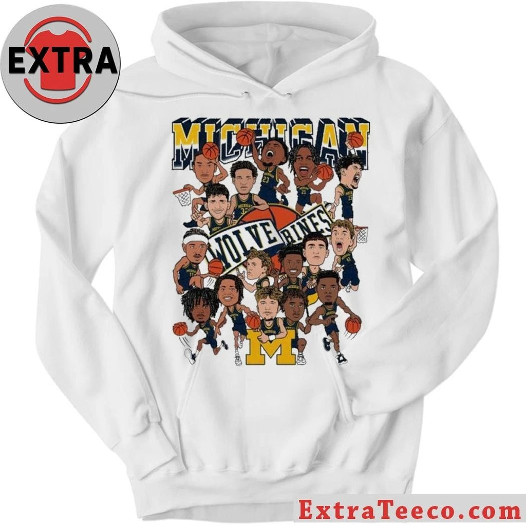 Stadium Family Crowd Kids Michigan Caricature Shirt