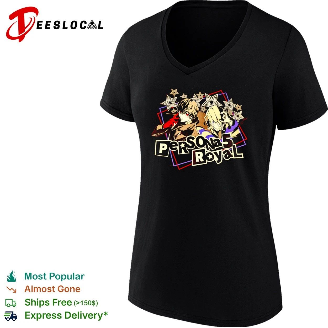 Persona 5 Royal Joker and Goro Akechi T-shirt